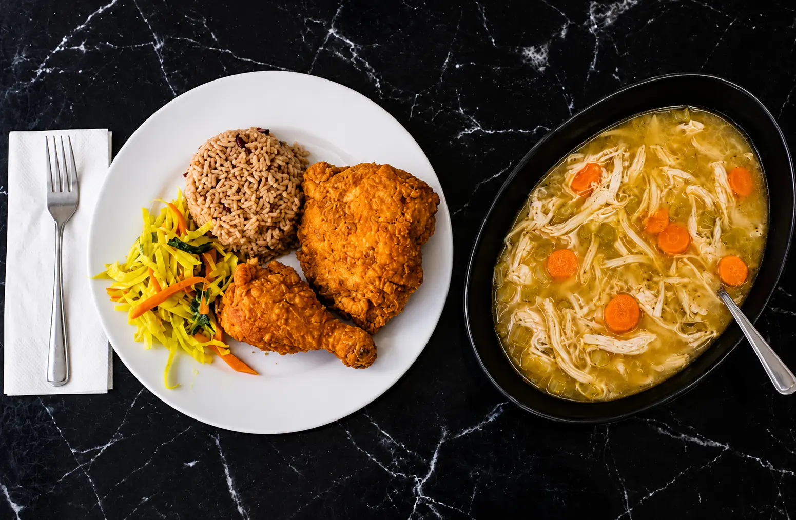 Rose's Tree of Life signature Caribbean dishes - jerk chicken and Jamaican food in London, Ontario